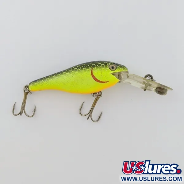 Rebel Double Deep Shad, 5g, Chartreuse, gilaeigis vobleris #24156