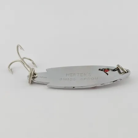 Herter's Swiss Spoon, 7 g, nikelis/raudonos akys, vartiklė #24161