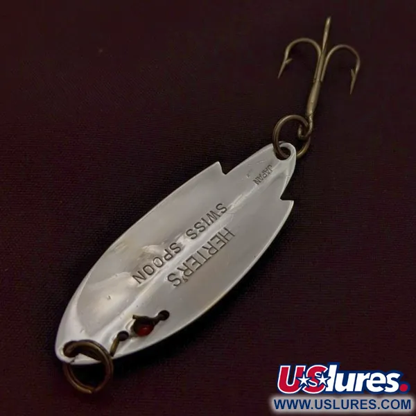 Herter's Swiss Spoon, 7 g, nikelis/raudonos akys, vartiklė #24161