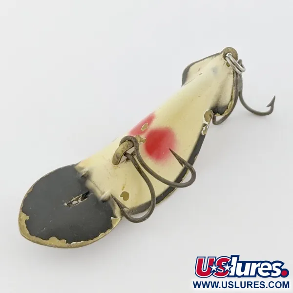 Buck Perry Spoonplug, 7g, Juoda/Balta, blizgė #24162