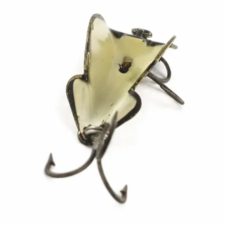 Buck Perry Spoonplug, 7g, Juoda/Balta, blizgė #24162