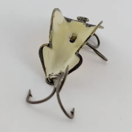 Buck Perry Spoonplug, 7g, Juoda/Balta, blizgė #24162