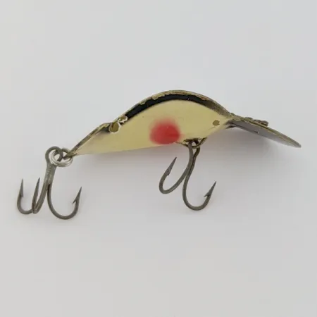 Buck Perry Spoonplug, 7g, Juoda/Balta, blizgė #24162