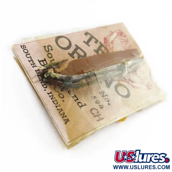 South Bend Trix-Oreno 594, 2 g, sidabrinė/raudona, blizgė #24177