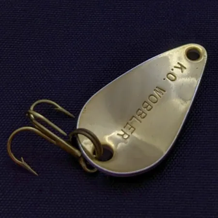 Acme K.O. Wobbler, 3,5 g balta/juoda/auksinė, vartiklė #24191