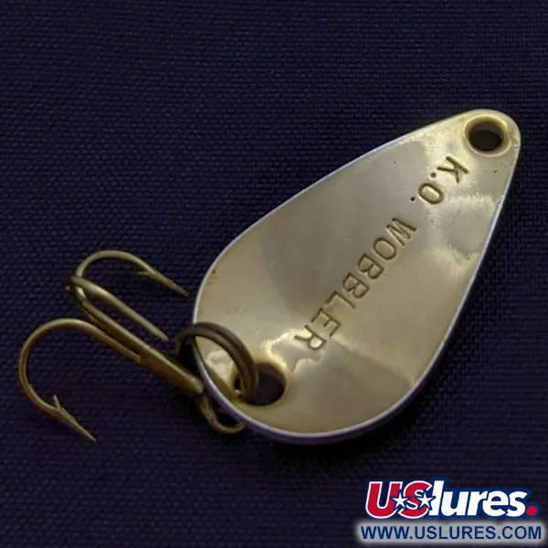 Acme K.O. Wobbler, 3,5 g balta/juoda/auksinė, vartiklė #24191