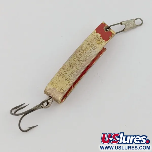 South Bend Super-Duper 503, 4,5 g, Auksinė/raudona, Blizgė #24239