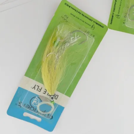 Eppinger Devle Fly, geltona/violetinė, muselė #24245