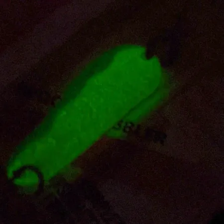 Luhr Jensen Alpena Diamond #31, 4 g, Glo-Flo Green stripe, vartiklė #24265