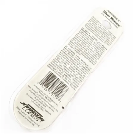 Johnson Silver Minnow Weedless, 21 g, žalia/oranžinė/nikelis, vartiklė #24267