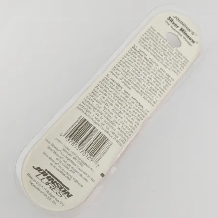 Johnson Silver Minnow Weedless, 21 g, žalia/oranžinė/nikelis, vartiklė #24267