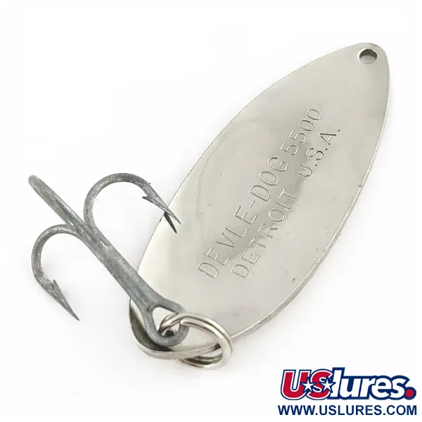 Eppinger Dardevle Devle Dog 5500 Detroit (1980 s), 21g Nikelis, vartiklė #24271