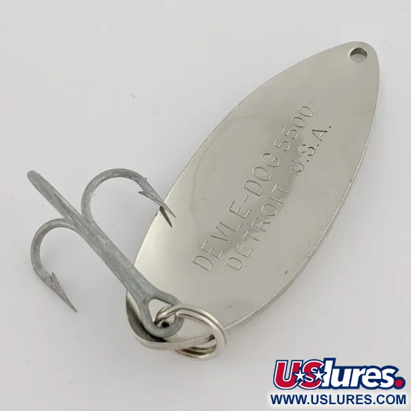 Eppinger Dardevle Devle Dog 5500 Detroit (1980 s), 21g Nikelis, vartiklė #24271