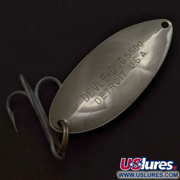 Eppinger Dardevle Devle Dog 5500 Detroit (1980 s), 21g Nikelis, vartiklė #24271