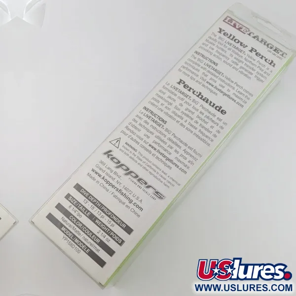 LIVE TARGET Yellow Perch 16, 90g, Yellow Perch, giliai neriantis vobleris #24273