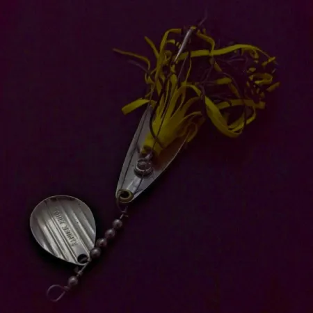 Strike King Timber Spin, Nickel, 14g, spinerbaitas #24274