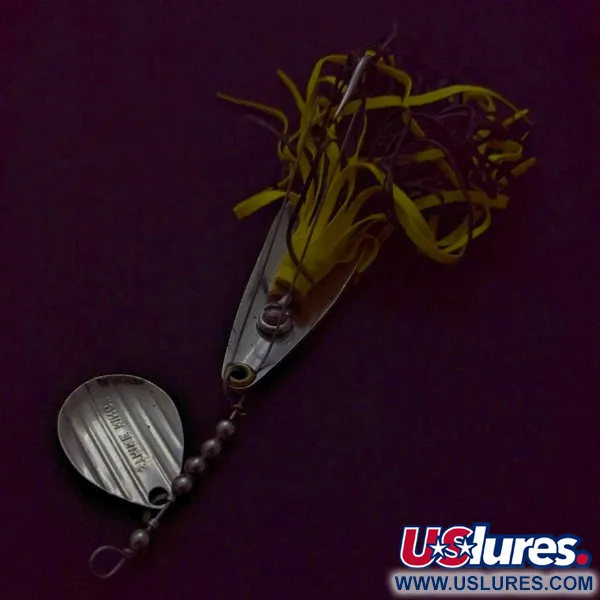 Strike King Timber Spin, Nickel, 14g, spinerbaitas #24274