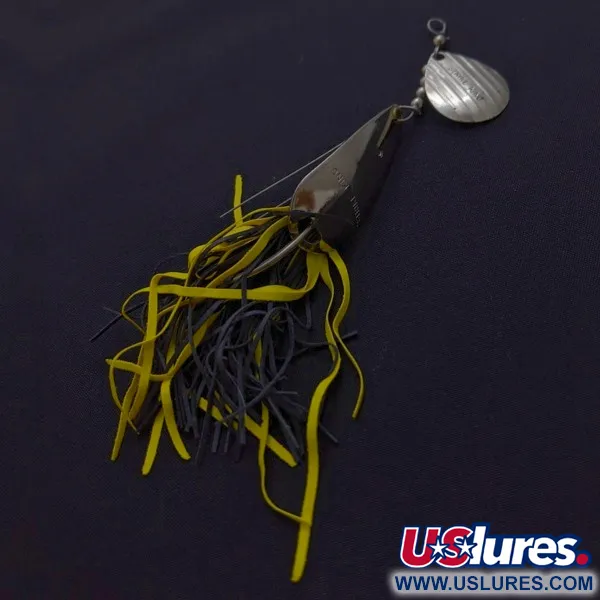 Strike King Timber Spin, Nickel, 14g, spinerbaitas #24274