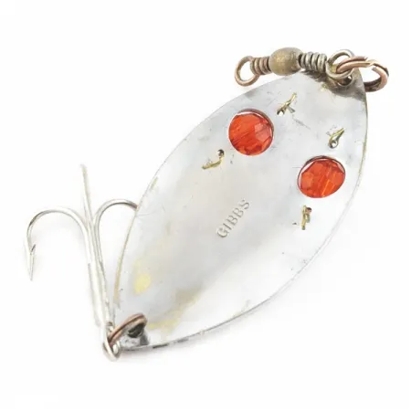 Gibbs Ruby Eye Wiggler, 25g sidabrinė/raudona, vartiklė #24277