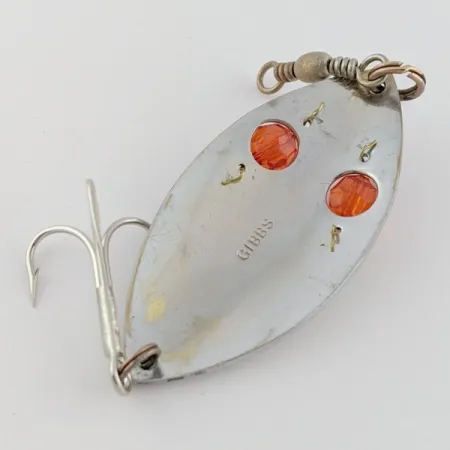 Gibbs Ruby Eye Wiggler, 25g sidabrinė/raudona, vartiklė #24277