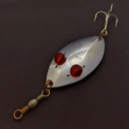 Gibbs Ruby Eye Wiggler, 25g sidabrinė/raudona, vartiklė #24277