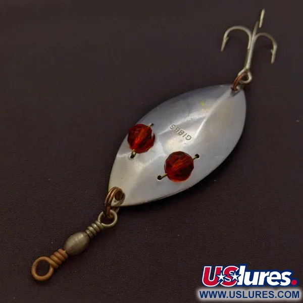 Gibbs Ruby Eye Wiggler, 25g sidabrinė/raudona, vartiklė #24277