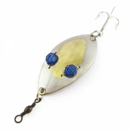 Hofschneider Red Eye Wiggler, 25g, sidabrinė/žalvarinė, vartiklė #24287