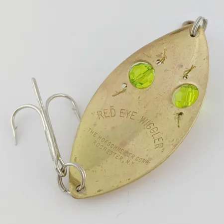 Hofschneider Red Eye Wiggler, 25 g, auksinė/žalia, vartiklė #24288