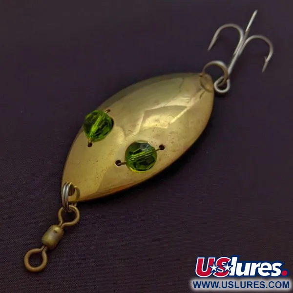 Hofschneider Red Eye Wiggler, 25 g, auksinė/žalia, vartiklė #24288