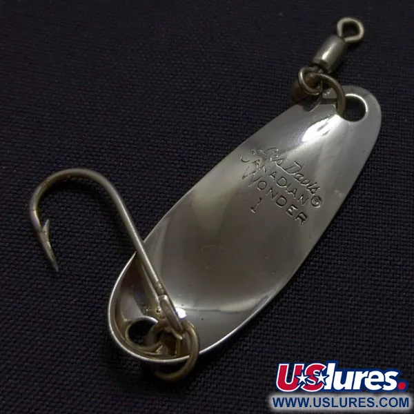 Les Davis Canadian Wonder 1, 2,5 g nikelio/aukso, blizgė #24314