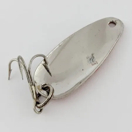 Dura-Pak Dura Pack Spoon, 4g, Nikelis/Raudona/Balta, blizgė #24316