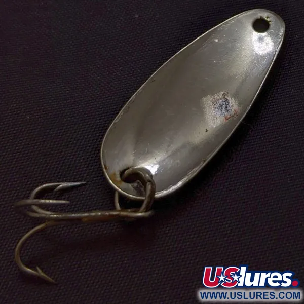 Dura-Pak Dura Pack Spoon, 4g, Nikelis/Raudona/Balta, blizgė #24316