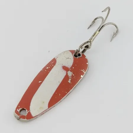 Dura-Pak Dura Pack Spoon, 4g, Nikelis/Raudona/Balta, blizgė #24316