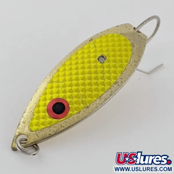 Captain Mike's Aqua Dream Weedless, 12 g, Gold / Yellow Scale, vartiklė #24317