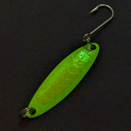 Luhr Jensen Needlefish 1, 2g, žalia, velkiavimo vartiklė #24324