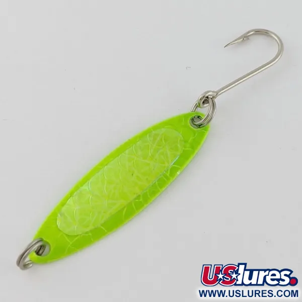 Luhr Jensen Needlefish 1, 2g, žalia, velkiavimo vartiklė #24324