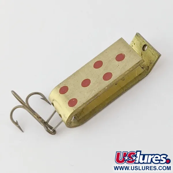 Jake's Lures Lil Jake, auksinė/raudona, 9 g, blizgė #24326