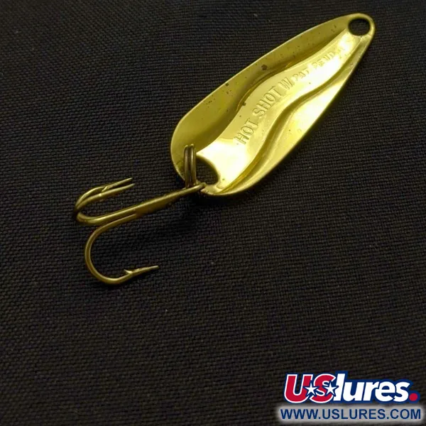 Luhr Jensen Hot Shot W, 1,3 g, auksinė vartiklė #24334