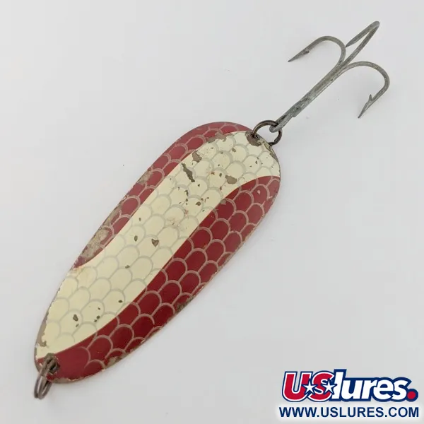 Eppinger Dardevle Huskie Junior Detroit (1950s), 58g, nikeliuota/raudona vartiklė #24338