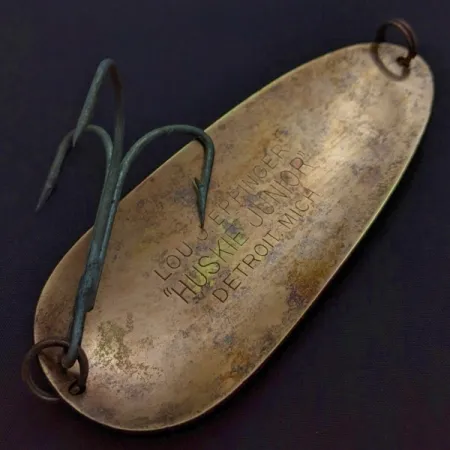 Eppinger Dardevle Huskie Junior Detroit (1950s), 58g, nikeliuota/raudona vartiklė #24338