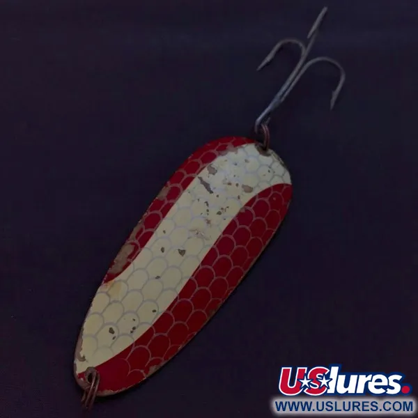 Eppinger Dardevle Huskie Junior Detroit (1950s), 58g, nikeliuota/raudona vartiklė #24338