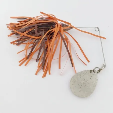 Bomber The Classics Bushwacker, 12 g, nikelis/oranžinė, spinnerbait tipo masalas #24340