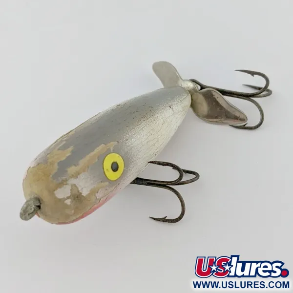 Luhr Jensen Wooden Lil Chris, 10g, Shad, paviršinis masalas #24382