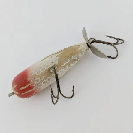 Luhr Jensen Wooden Lil Chris, 10g, Shad, paviršinis masalas #24382