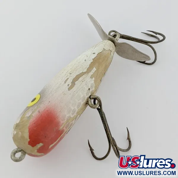 Luhr Jensen Wooden Lil Chris, 10g, Shad, paviršinis masalas #24382