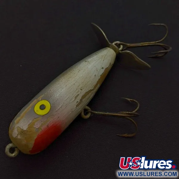 Luhr Jensen Wooden Lil Chris, 10g, Shad, paviršinis masalas #24382