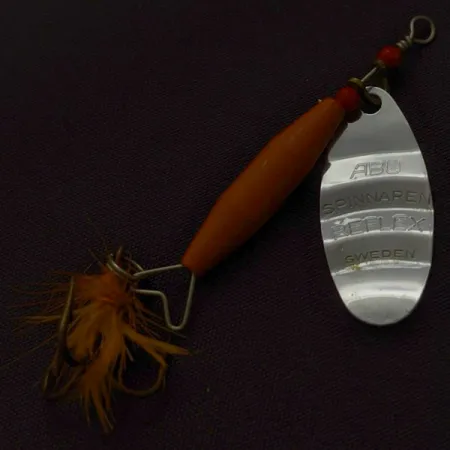 Abu Garcia Spinnaren Reflex, 7g, nikelis/raudona, sukrė #24392