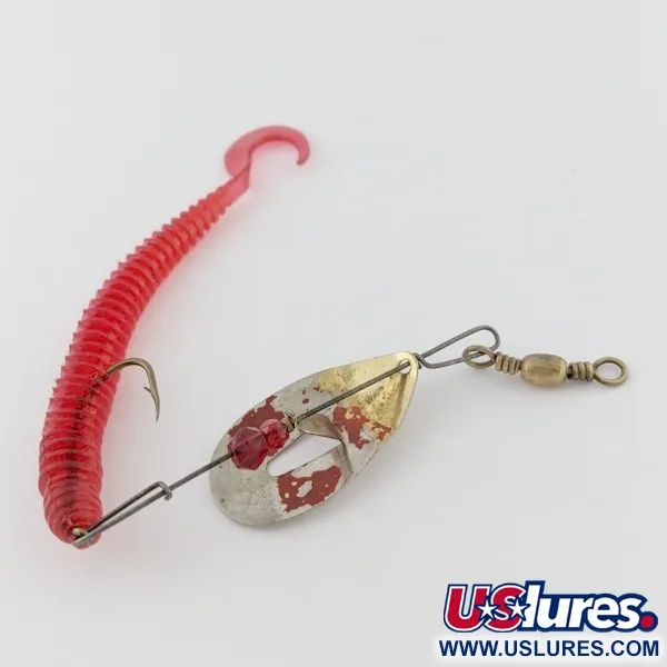Pflueger June Bug №6, nikelis/raudona, 7 g, sukrės sistema #24396