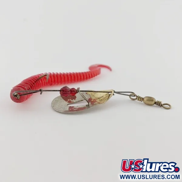 Pflueger June Bug №6, nikelis/raudona, 7 g, sukrės sistema #24396