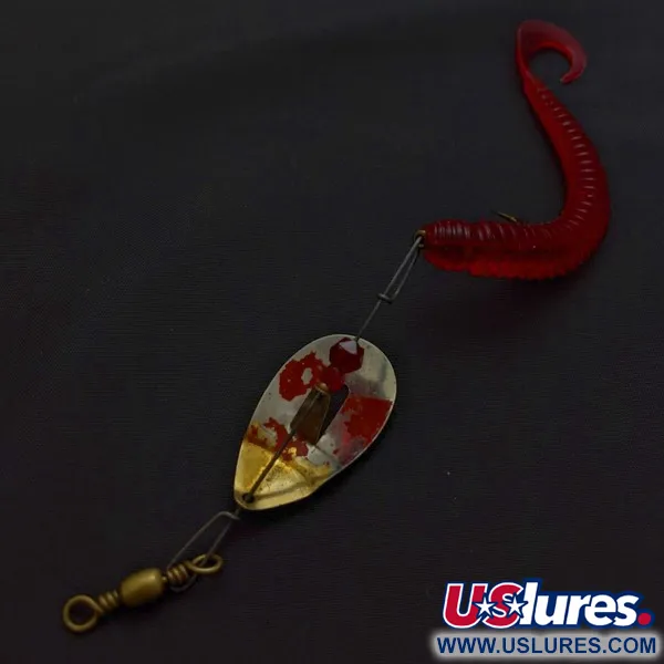 Pflueger June Bug №6, nikelis/raudona, 7 g, sukrės sistema #24396